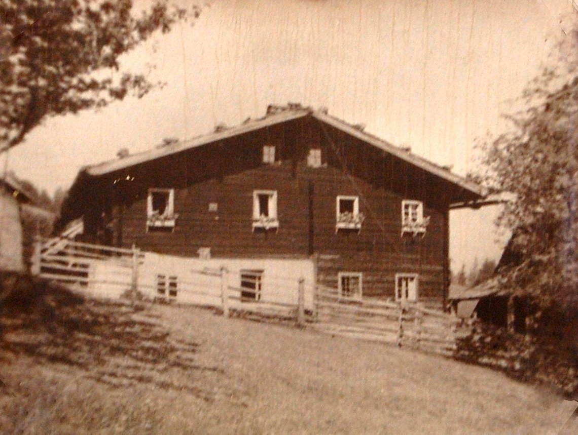 Der alte Bergbauernhof Knapplhof